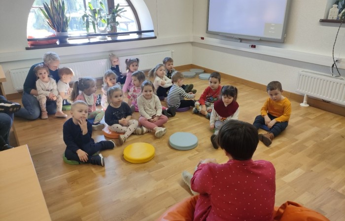 Pierwszy dzień wiosny - grupa Słoneczka