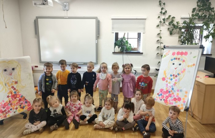 Pierwszy dzień wiosny - grupa Słoneczka