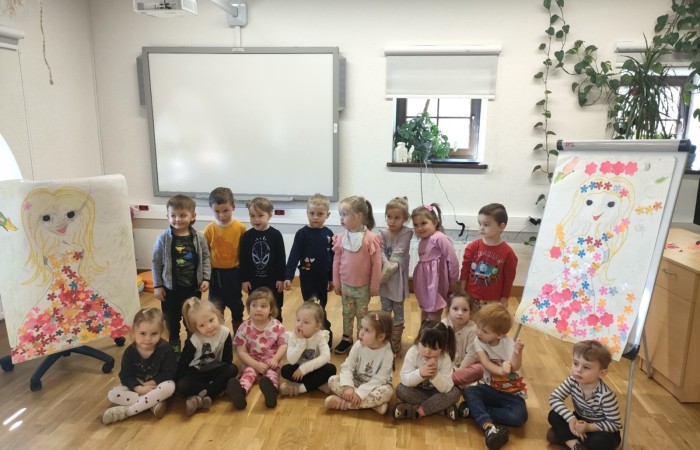 Pierwszy dzień wiosny - grupa Słoneczka