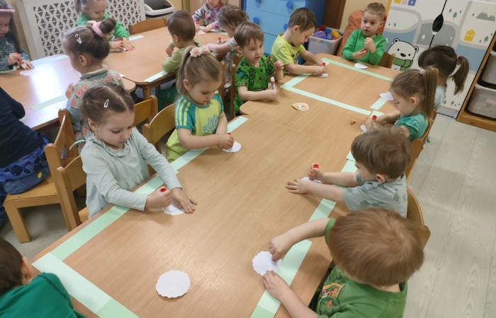 Pierwszy dzień wiosny - grupa Słoneczka