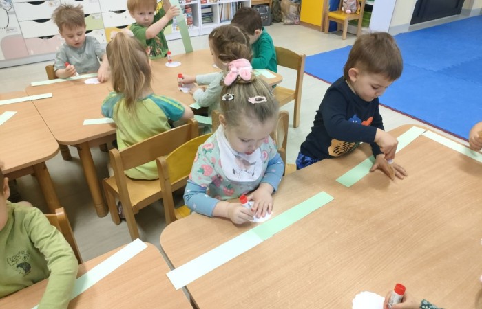 Pierwszy dzień wiosny - grupa Słoneczka