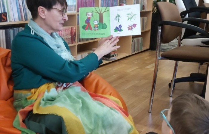 Pierwszy dzień wiosny - grupa Smerfy