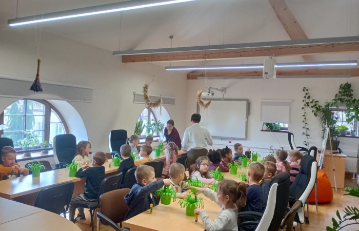 Pierwszy dzień wiosny - grupa Tygrysy