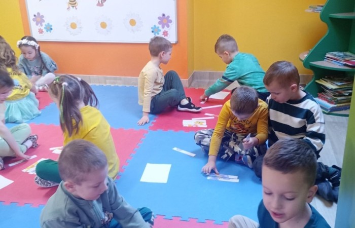 Pierwszy dzień wiosny - grupa Tygrysy
