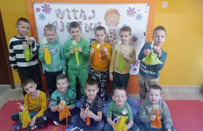 Pierwszy dzień wiosny - grupa Tygrysy