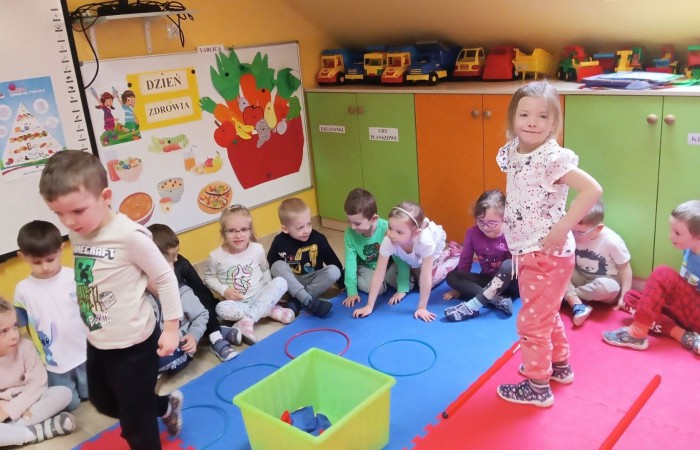 Dzień Zdrowia - grupa Smerfy