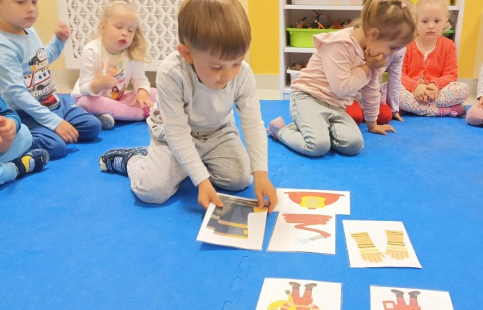 Dzień Strażaka w Przedszkolu - grupa Słoneczka