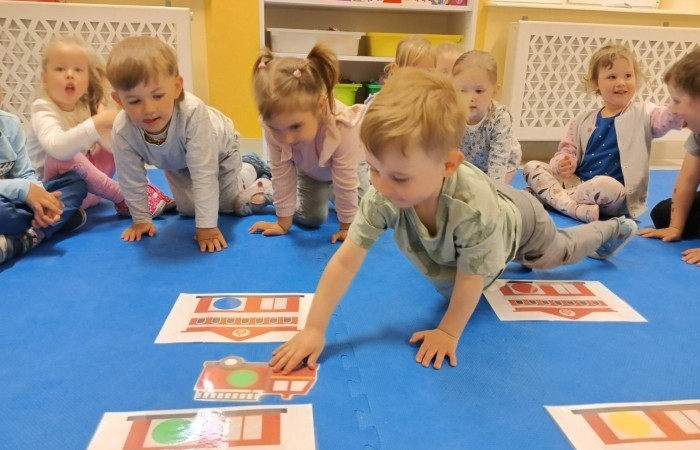 Dzień Strażaka w Przedszkolu - grupa Słoneczka