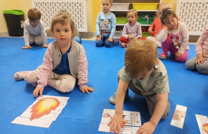 Dzień Strażaka w Przedszkolu - grupa Słoneczka