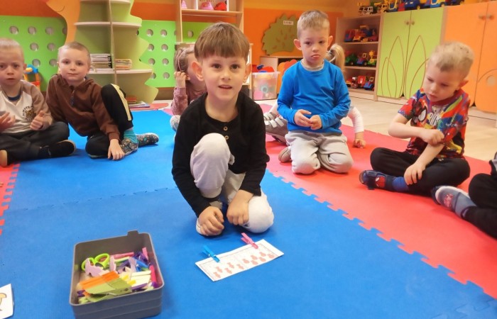 Dzień Strażaka w Przedszkolu - grupa Smerfy