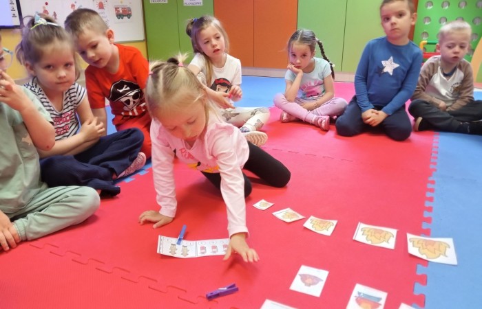 Dzień Strażaka w Przedszkolu - grupa Smerfy
