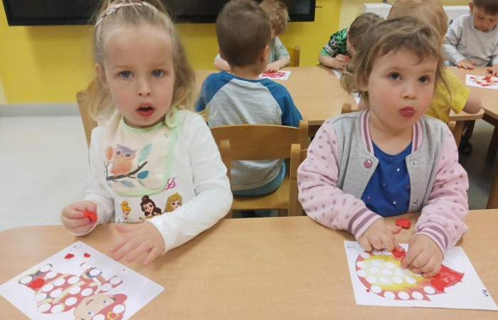 Dzień Strażaka w Przedszkolu - grupa Słoneczka