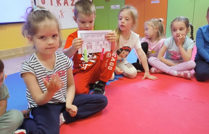 Dzień Strażaka w Przedszkolu - grupa Smerfy