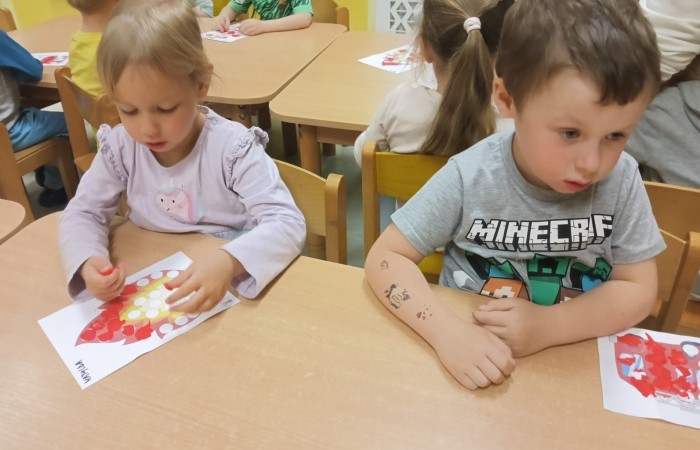 Dzień Strażaka w Przedszkolu - grupa Słoneczka
