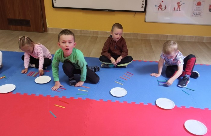 Dzień Strażaka w Przedszkolu - grupa Smerfy