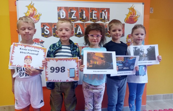 Dzień Strażaka w Przedszkolu - grupa Tygrysy