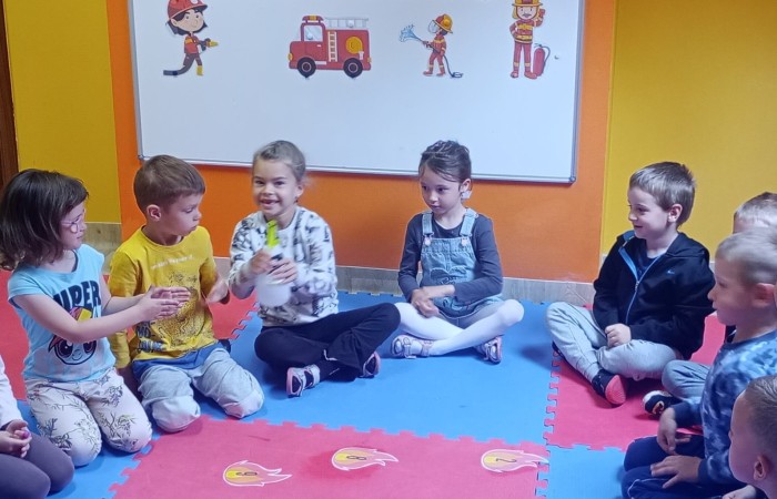 Dzień Strażaka w Przedszkolu - grupa Tygrysy