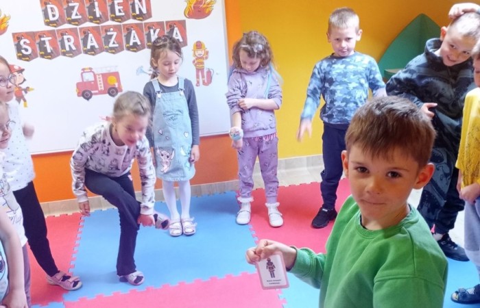 Dzień Strażaka w Przedszkolu - grupa Tygrysy