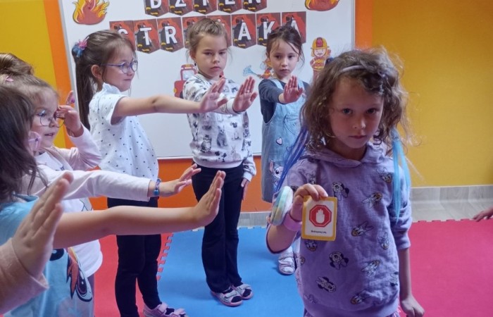 Dzień Strażaka w Przedszkolu - grupa Tygrysy
