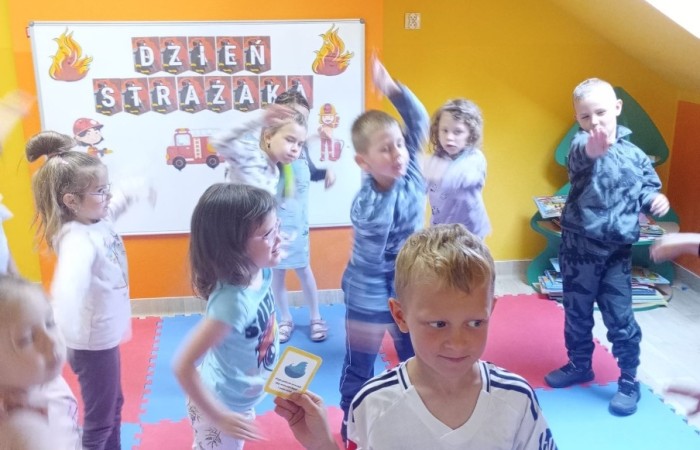 Dzień Strażaka w Przedszkolu - grupa Tygrysy