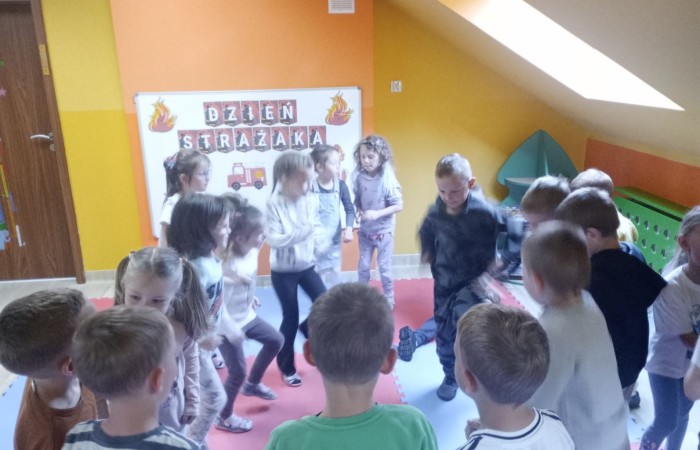 Dzień Strażaka w Przedszkolu - grupa Tygrysy