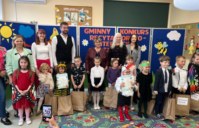 I miejsce w gminnym konkursie recytatorsko-literackim pt. „Mieszkaniec łąki”