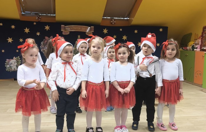 Świąteczne spotkanie z rodzicami w grupie „Smerfy”
