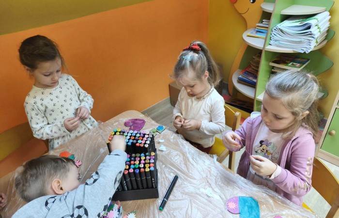 Warsztaty zimowe w przedszkolu