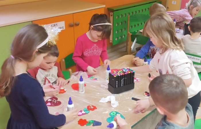 Warsztaty zimowe w przedszkolu