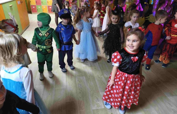 Zabawa karnawałowa w Przedszkolu