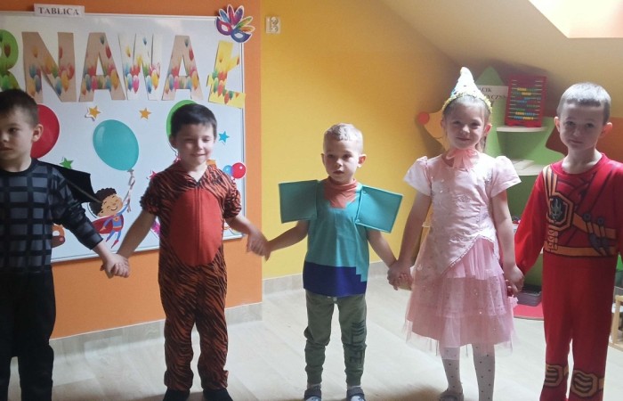 Zabawa karnawałowa w Przedszkolu