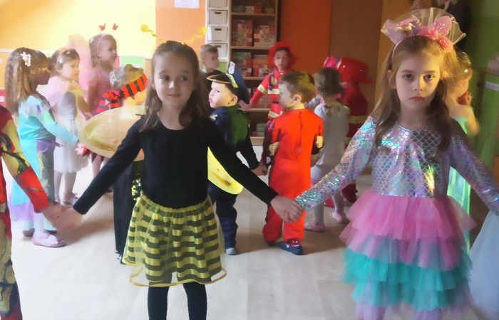 Zabawa karnawałowa w Przedszkolu