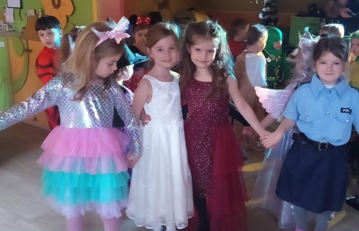 Zabawa karnawałowa w Przedszkolu