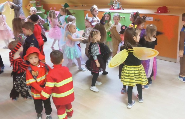 Zabawa karnawałowa w Przedszkolu
