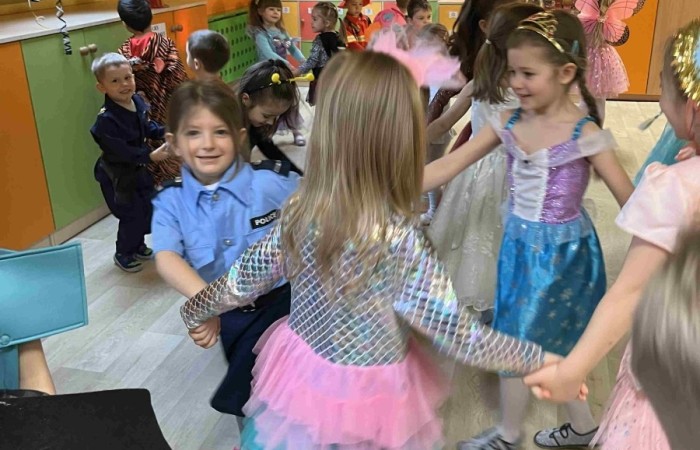 Zabawa karnawałowa w Przedszkolu