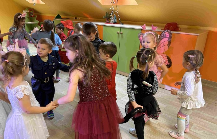 Zabawa karnawałowa w Przedszkolu