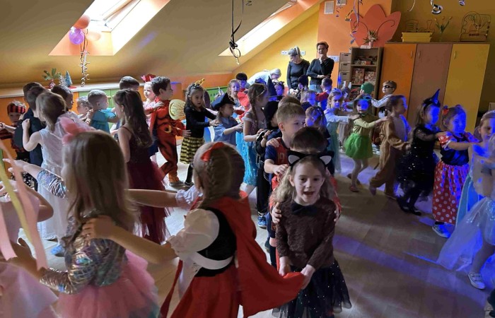 Zabawa karnawałowa w Przedszkolu
