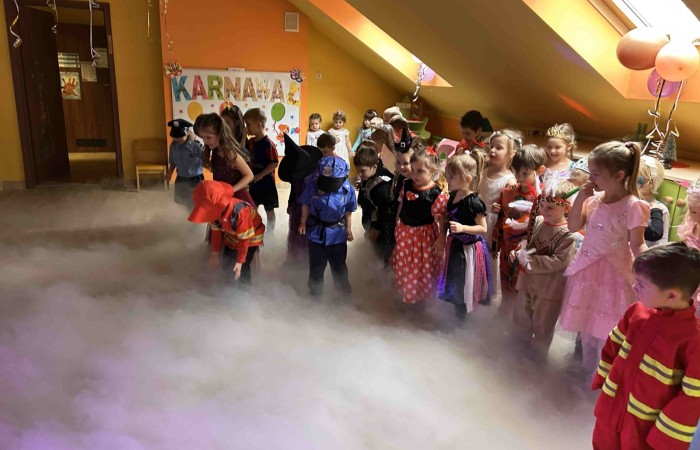 Zabawa karnawałowa w Przedszkolu